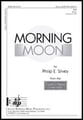 Morning Moon SSA choral sheet music cover